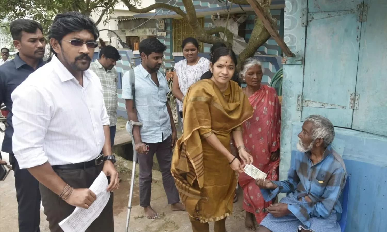 అల్లూరి జిల్లాలో 87.71 పెన్షన్ల పంపిణీ పూర్తి