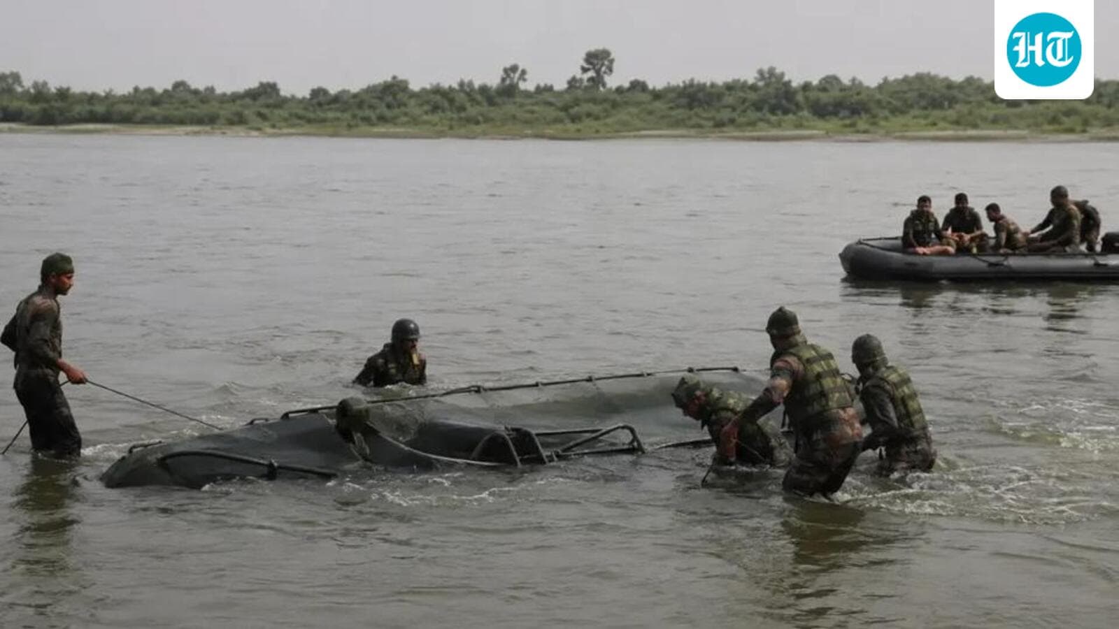 2 Special Forces Soldiers Missing In Yamuna After Army Boat Capsizes At Hathnikund